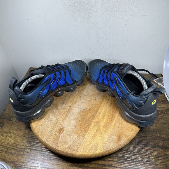 Nike Air Vapormax Plus Shoes Mens Size 9 Blue Black Running Sneakers DO6679-001 - Picture 5 of 8